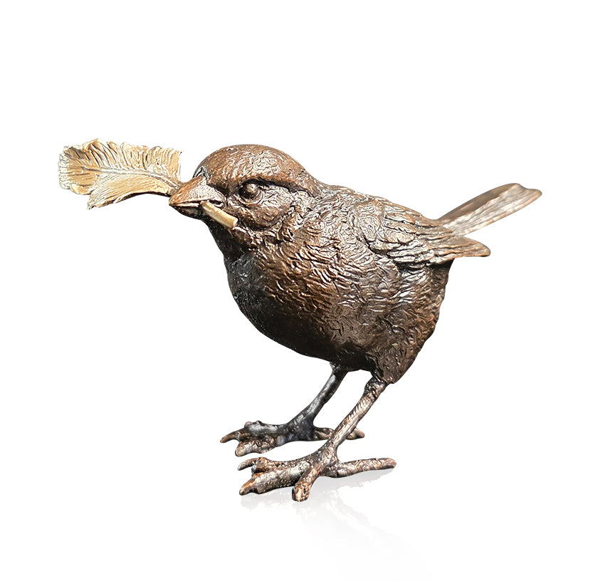 Sparrow with Feather (1293)