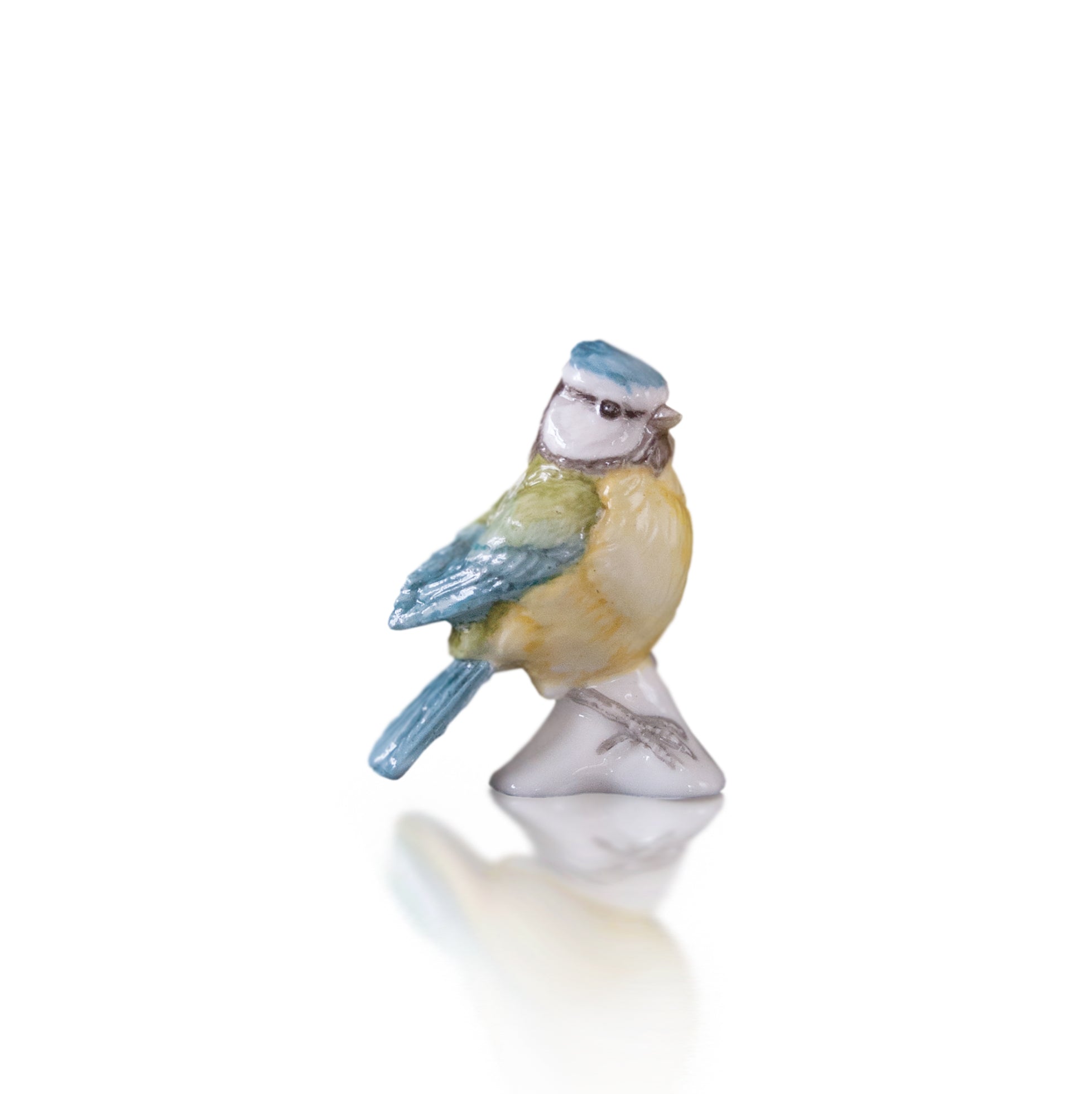 bluetit hand painted bone china gift