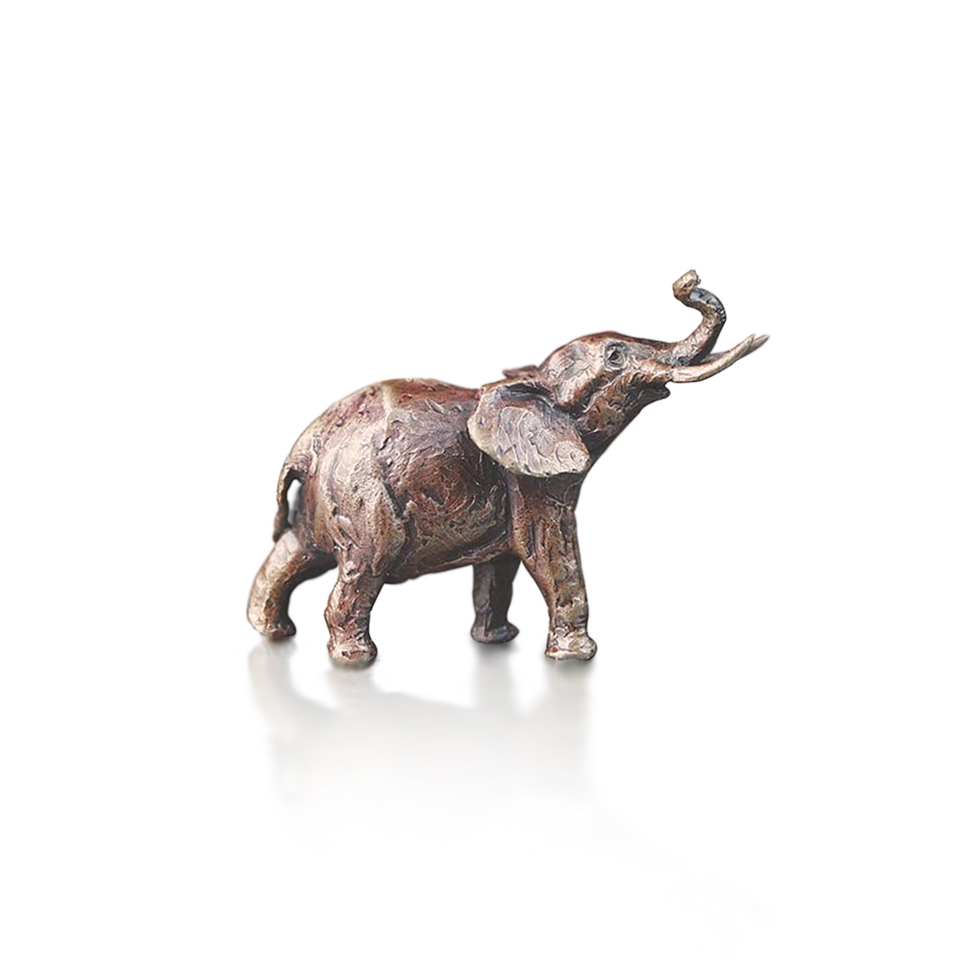 Butler & Peach Miniature Bronze Elephant (2037)