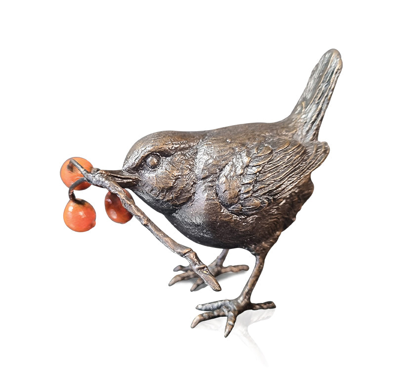 Wren with Berries (1190)