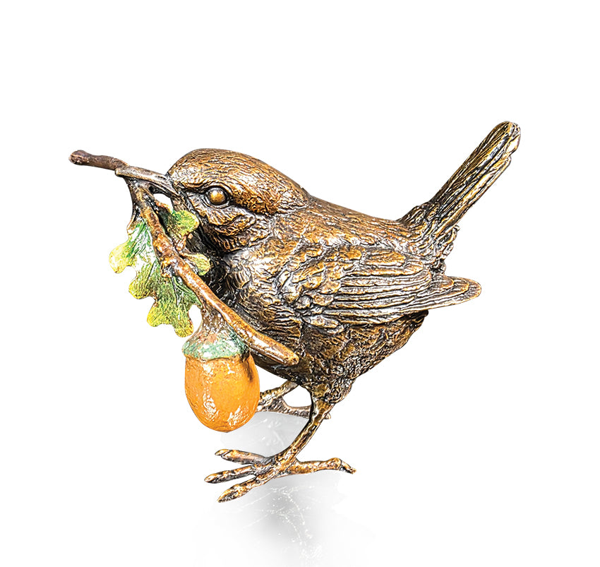 Wren with Acorn - (1268)