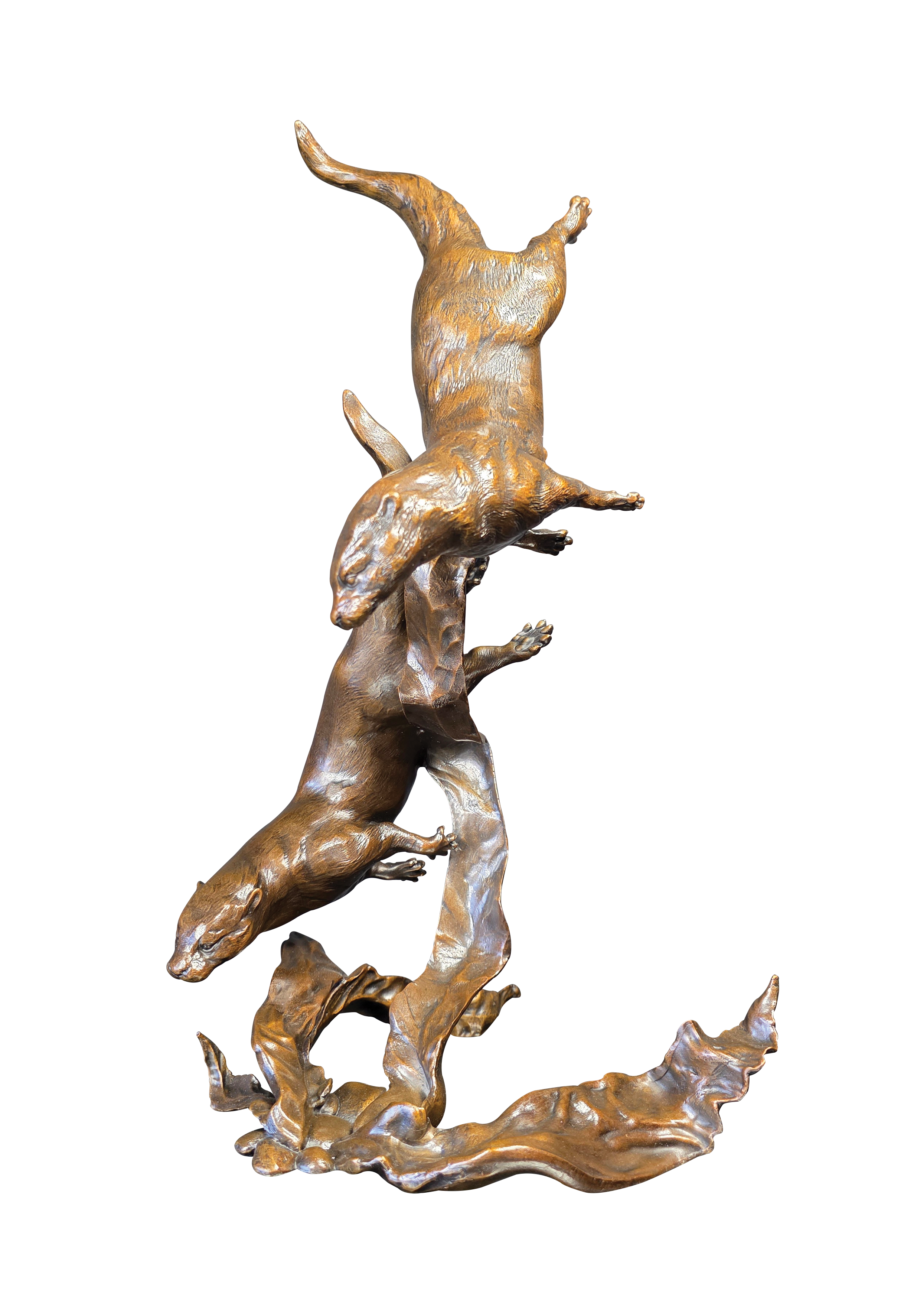 Otters Playing (1280)