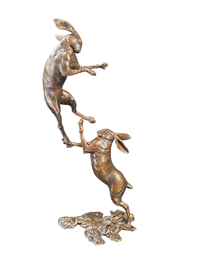 Medium Hares Boxing (1285)