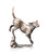 bronze fox hound sculpture michael simpson limited edition