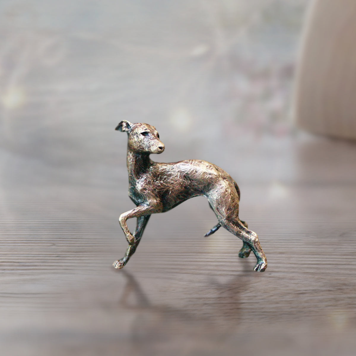 Butler & Peach Miniature Bronze Whippet (2060)