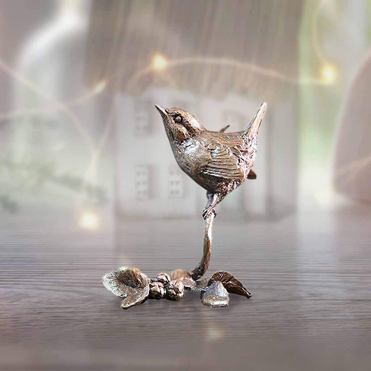 Butler & Peach Miniature Bronze Wren (2034)