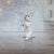 hand painted bone china westie sitting gift figurine